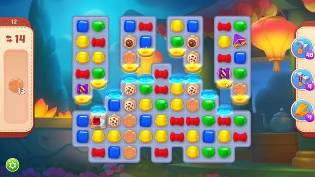 Homescapes. Ночь фейерверков. 12 уровень. смотреть онлайн