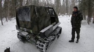 Обзор Самодельный гусеничный Вездеход CRONOS Честный отзыв. Ссылка на полное видео в описании ⬇️