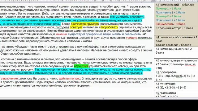 Видеоразбор сочинения. ЕГЭ - 2019