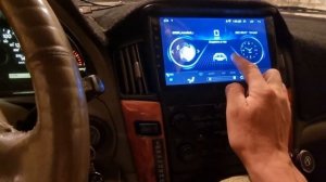 AMS Андройд 10 2G+32G. Lexus RX300 климат контроль настройка