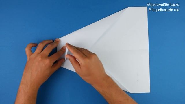 Как сделать самолет из бумаги [Оригами из бумаги] смотреть онлайн