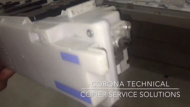 How to solve “Insert the waste toner container” error in Canon IR ADV C5045 смотреть онлайн