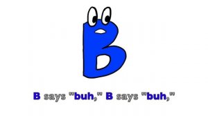 The Letter B Song - Rockin' English Lessons
