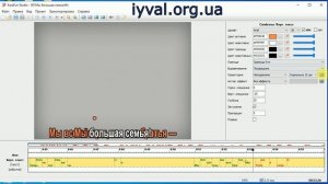 Как сделать текст караоке внизу видео в параграмме KaraFun Studio