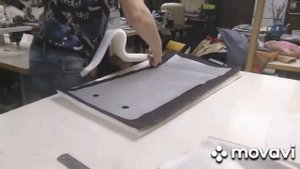 Repair of penolyya and the drag of the chair of Volkswagen T4. Перетяжка кресла Фольксваген Т4.
