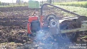 Самодельный окучник из бензопилы Урал.