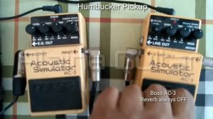 Boss Acoustic Simulator Review: Boss AC-2 VS Boss AC-3 Sound Comparison