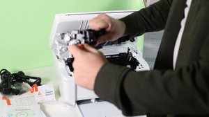 HP LaserJet Pro MFP M28w. Распаковка и обзор.