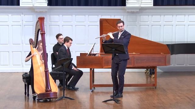 JS Bach Violin(Flute) Sonata in G minor, BWV 1020 смотреть онлайн