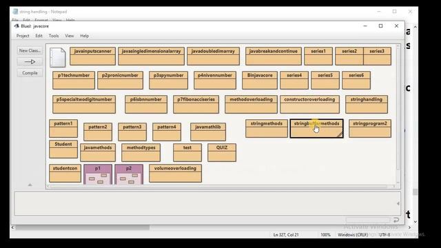 StringBuffer class in java | methods in Stringbuffer class java