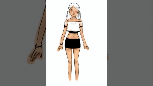 Как нарисовать персонажа? Как я рисую персонажа. Адопт, speedpaint смотреть онлайн