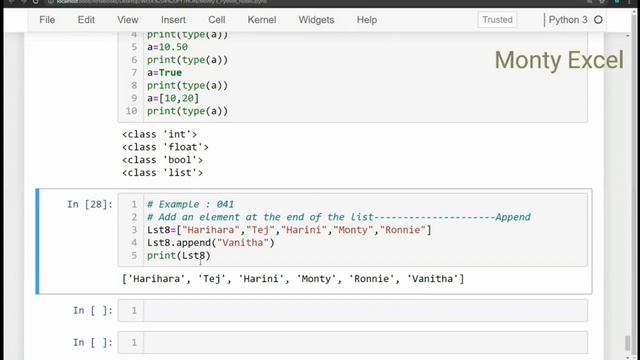 Week 6 : Python Live Session