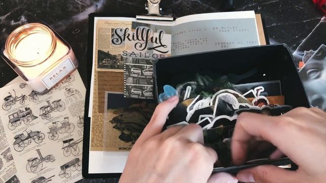 Начинаю новый дневник // Journal With Me // No Talking смотреть онлайн