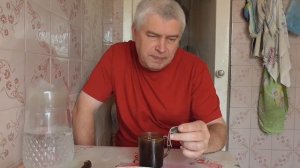Утренний завтрак, каша геркулесовая и чай (1)