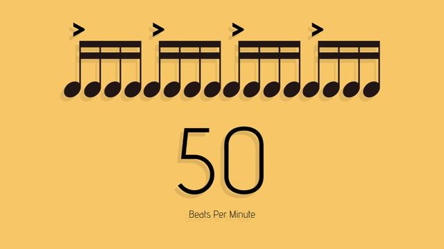 BPM = 50　メトロノーム - metronome - 16分 アクセント1-1 смотреть онлайн