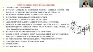 'Уход за пациентом в разные периоды лихорадки'