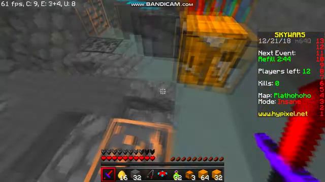 Первый раз на Hypixel | SkyWars смотреть онлайн