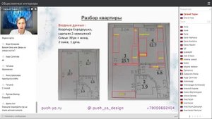 Разбор дизайна интерьера по Васту на живых примерах