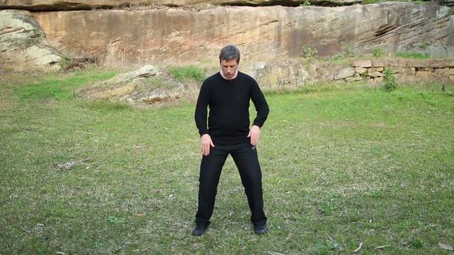 Basic opening step for Tai Chi and Qi Gong