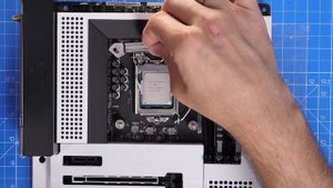 DeepCool AK620 WH CPU cooler ASMR style installation