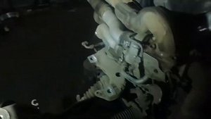 Снятие мотора volkswagen V8 Touareg