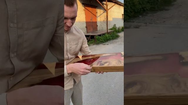 Нарды ручной работы из эпоксидной смолы. Мы первые в России!