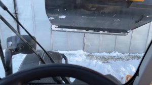 Трактор МТЗ 82 КУН и JCB Уборка снега!!