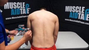 MuscleAidTape: Cyclist's & Rower's Back