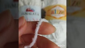 Обзор пряжи Alize Softy и Himalaya Baby Soft светлых оттенков.