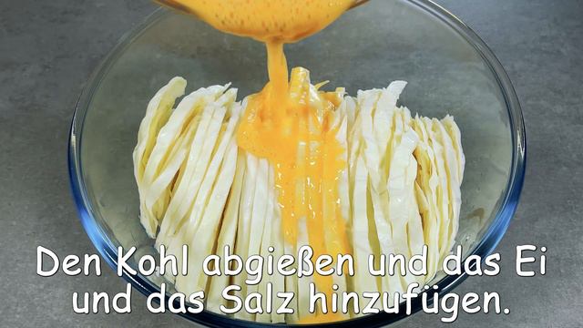 Ich habe noch nie so leckere Kohl gegessen! Einfaches Kohlrezept! смотреть онлайн