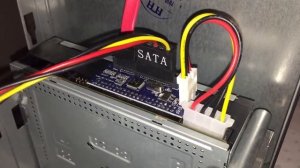 Как подключить переходник IDE-SATA