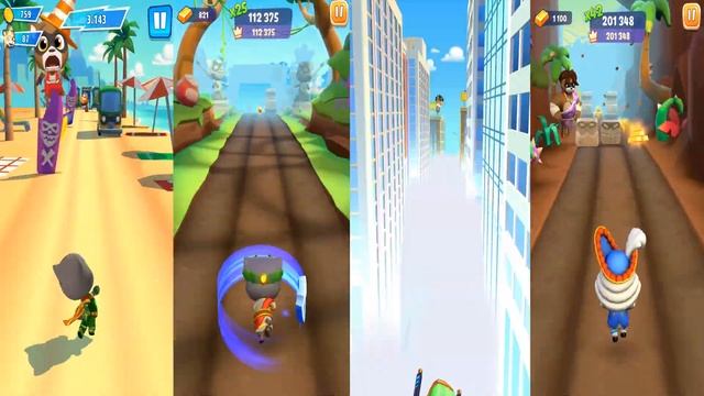 Говорящий Том Погоня Героев vs Говорящий Том Гонка на Время.Командная Гонка Тома и Бена против Босс смотреть онлайн