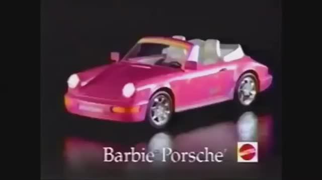 1992  Реклама Барби Маттел  Машина Barbie