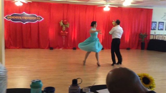 Ashley & Stephen Bolero Summer Freestyles Arthur Murray Winter Park 2017 смотреть онлайн