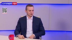 Вице-премьер Владимир Ежиков в программе "Прямая речь" на телеканале "Оплот ТВ"