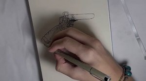 Как нарисовать Человека Бензопилу