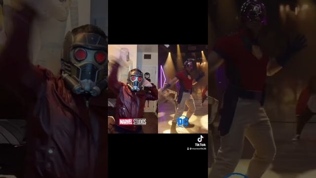 Star-Lord vs Peacemaker in Marvel and DC’s dance-off ??