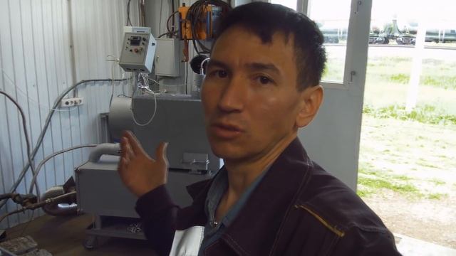 Воздух+вода! Обогреватель на отработанном масле. смотреть онлайн