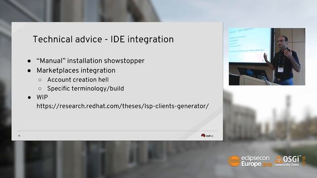Language Server for Apache Camel: Java/Eclipse plugin developer perspective | EclipseCon Europe 201 смотреть онлайн