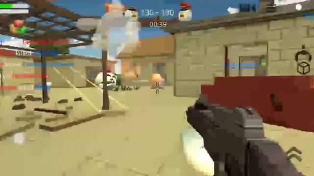 chicken gun roosters rudy Gameplay#2 I find a hacker смотреть онлайн