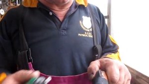 Укоротить велосипедную камеру на  28"    до  20" при помощи нового стыка..