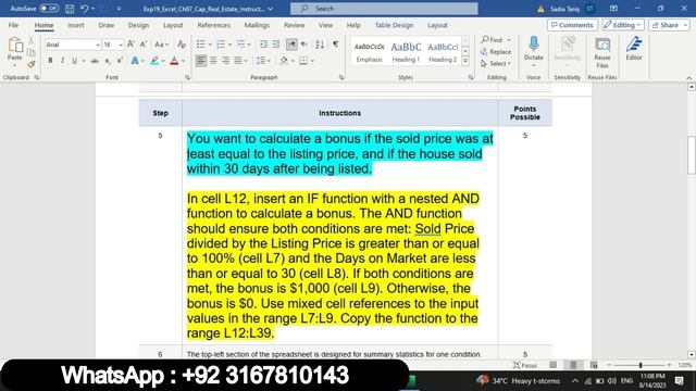 Exp19_Excel_Ch07_Cap_Real_Estate | Exp19 Excel Ch07 Cap Real Estate | MyItLab Pearson