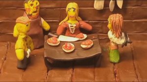 "Техасская резня бензопилой" анимация/"Texas Chainsaw Massacre" animation