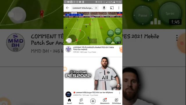 Commment Telecharger pes 2022 en Wolof apk+obb+data Android