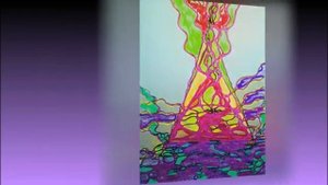 Успехов в учебе.Посвящается всем учащимся. Нейрографика.