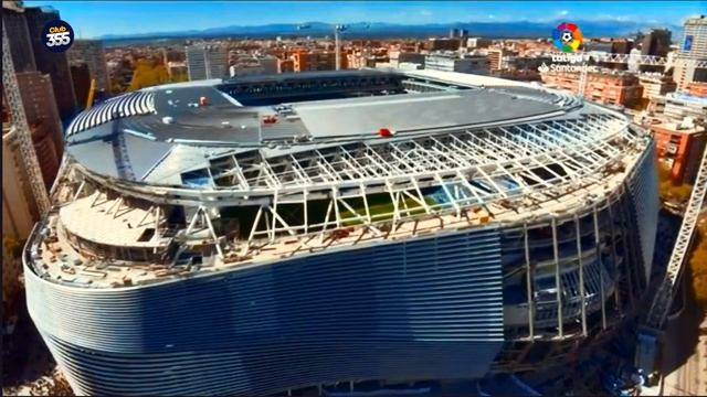 Drone View New Bernabeu Stadium смотреть онлайн
