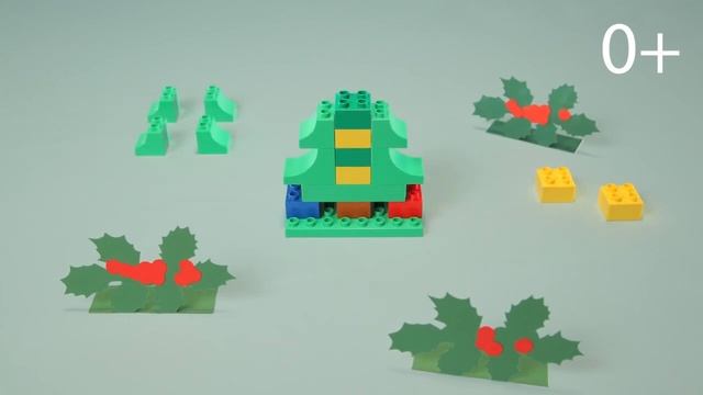 Как Построить Рождественскую Елку - LEGO DUPLO - DIY Постройки смотреть онлайн