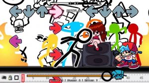 Очень Злой СТИКМЕН Анимация во Friday Night Funkin' VS Animation Фани Геймс ТВ
