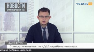 Вычеты на ребёнка-инвалида, таможенная статотчётность, представительские расходы