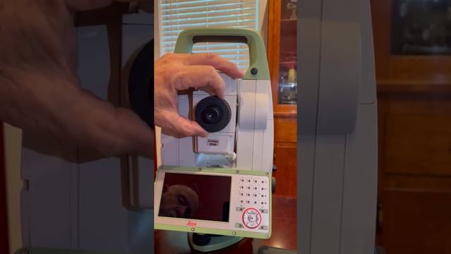Leica Total Station - Reattach Focus Ring